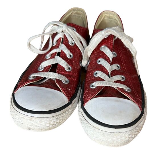 Converse Chuck Taylor All Star Ox Little Kids' Shoes Pink Pop-White 661866C SZ 2 - Picture 2 of 5